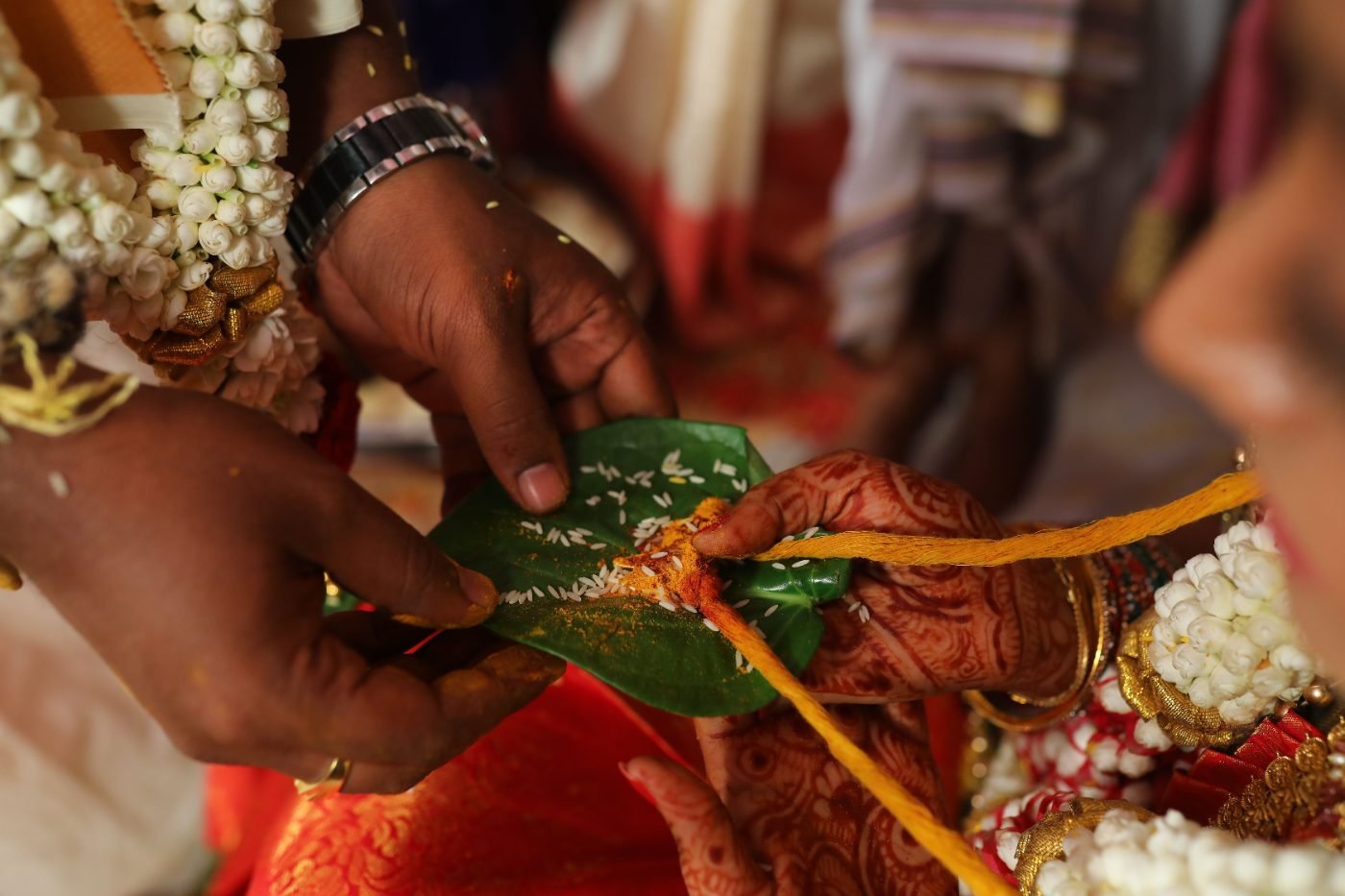 Wedding ritual in Falna, Rajasthan